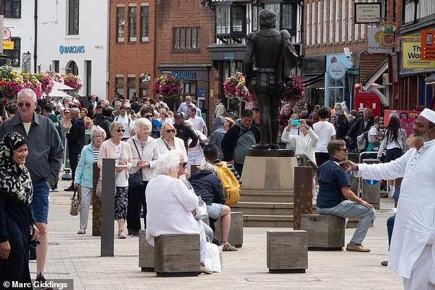 The Warwickshire town brings in visitors from around the UK and internationally. The New Place Museum and Anne Hathaway's house are also big attractions in the town